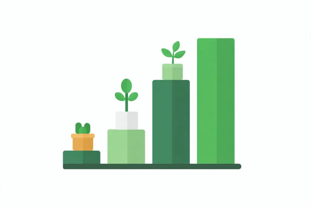 A bar chart showing one plant as far more profitable answering the FAQ on what is the best plant in Grow a Garden Roblox A bar chart showing one plant as far more profitable answering the FAQ on what is the best plant in Grow a Garden Roblox