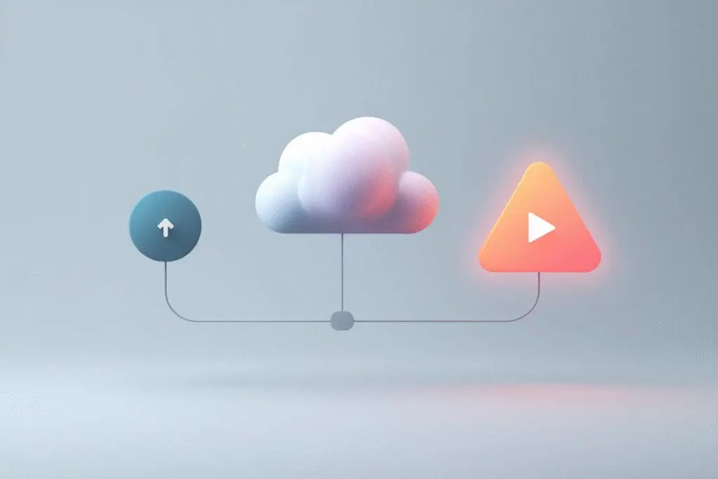 A path from a download icon to a play icon a guide for how to play Roblox