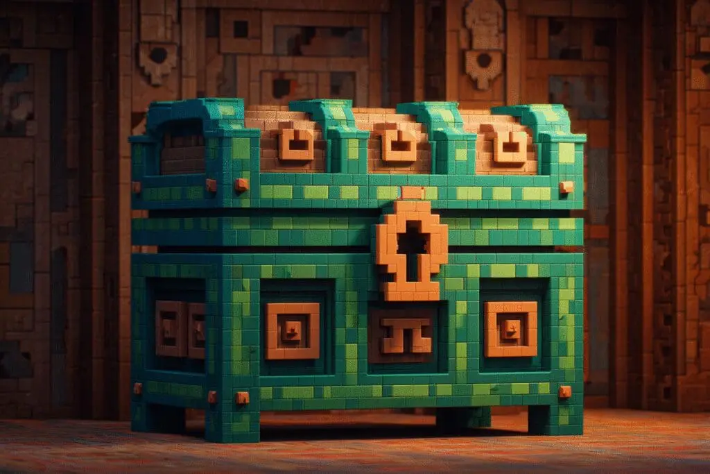 A treasure chest needing multiple types of keys explaining the FAQ on what is a Roblox password A treasure chest needing multiple types of keys explaining the FAQ on what is a Roblox password