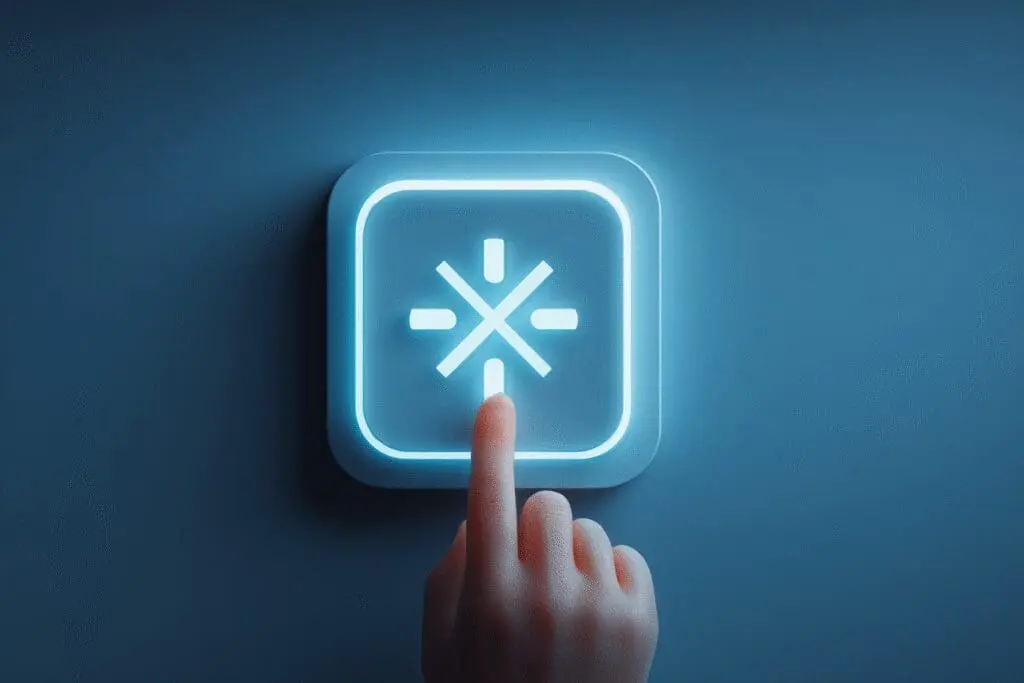 Pressing an expand button to make a window full screen a guide for the FAQ on how to make Roblox full screen on PC Pressing an expand button to make a window full screen a guide for the FAQ on how to make Roblox full screen on PC